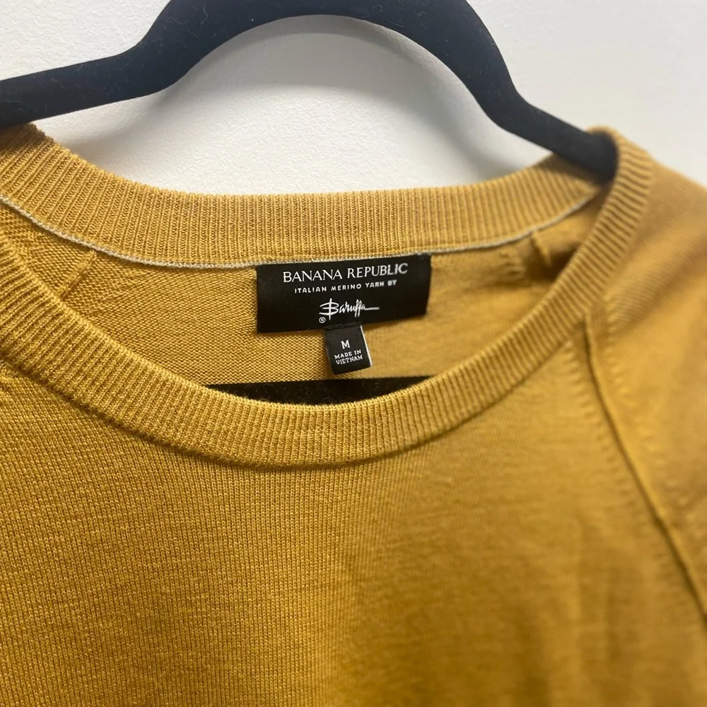 Banana‎ Republic Italian Merino Waffle-Knit Sweater